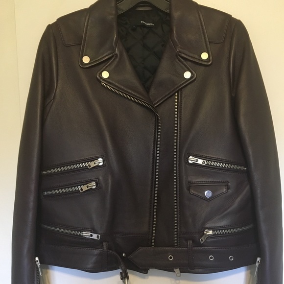 Kooples Leather Biker Jacket - Picture 5 of 8